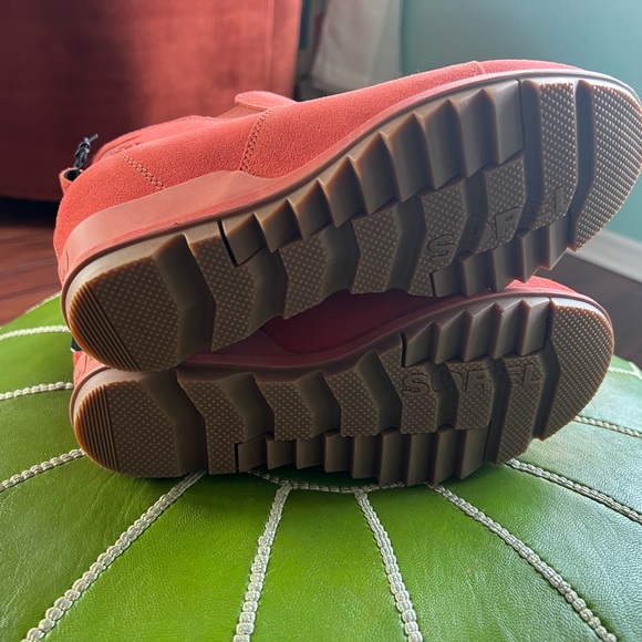 Sorel Evie suede wedge pullon bootie NEW NWT - Picture 6 of 10